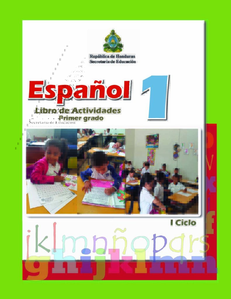 libro para estudiantes español primer grado honduras pdf