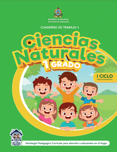 Libro de ciencias naturales para primer grado Honduras