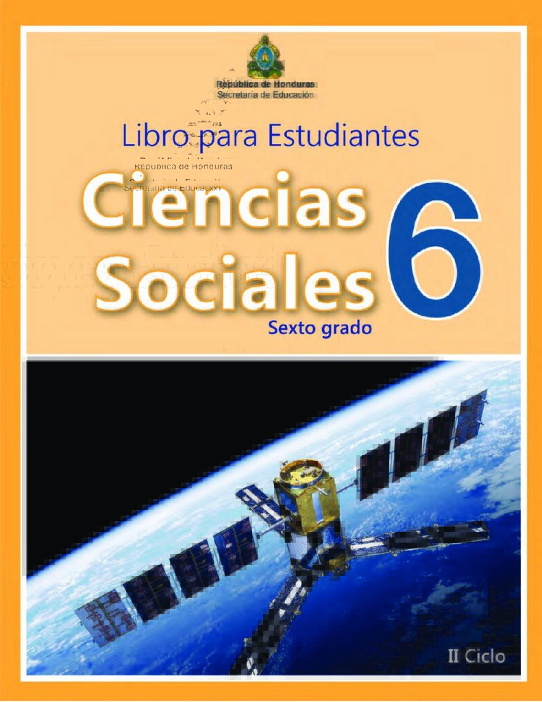 libro para estudiantes ciencias sociales sexto grado honduras pdf