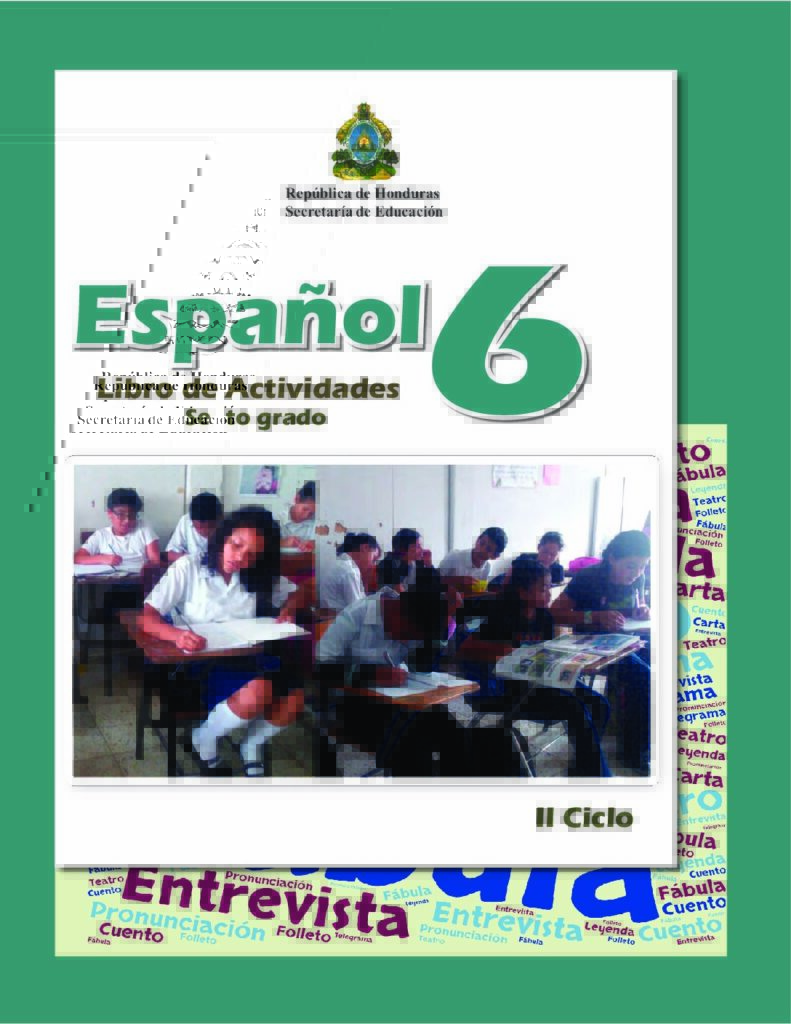 libro para estudiantes español sexto grado honduras pdf