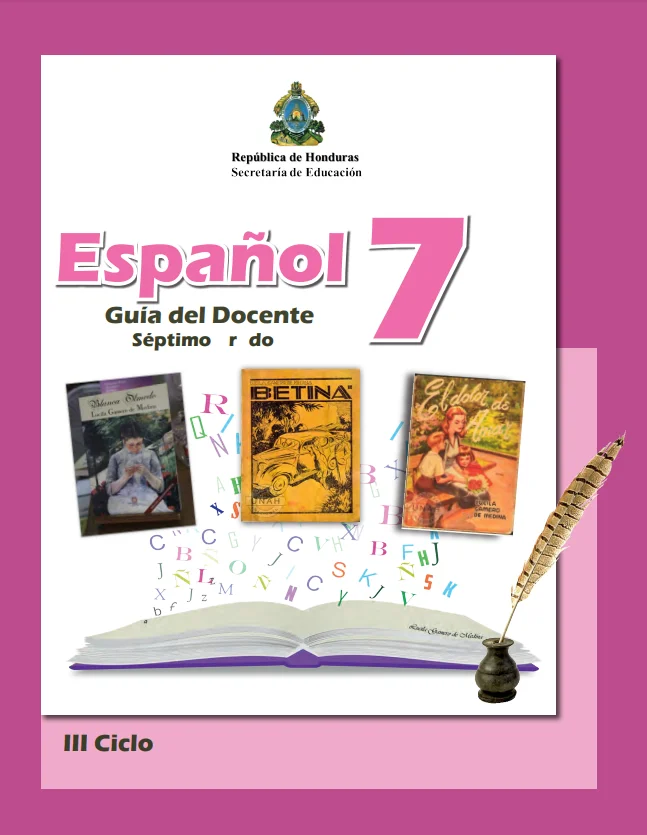 Guia del docente Español 7 grado Honduras