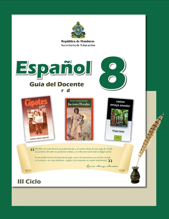 Guia del docente Español 8 grado Honduras