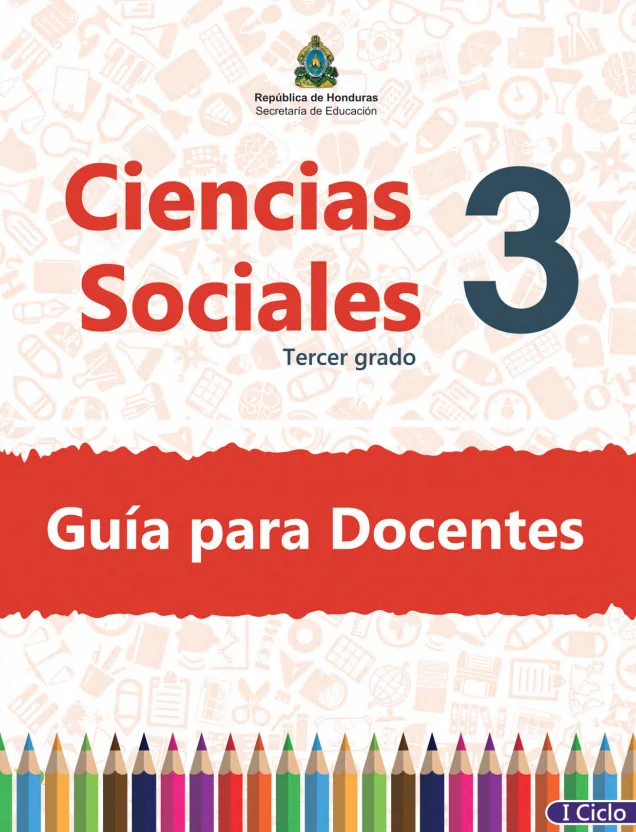 Guia del docente Ciencias Sociales 3 grado Honduras en PDF
