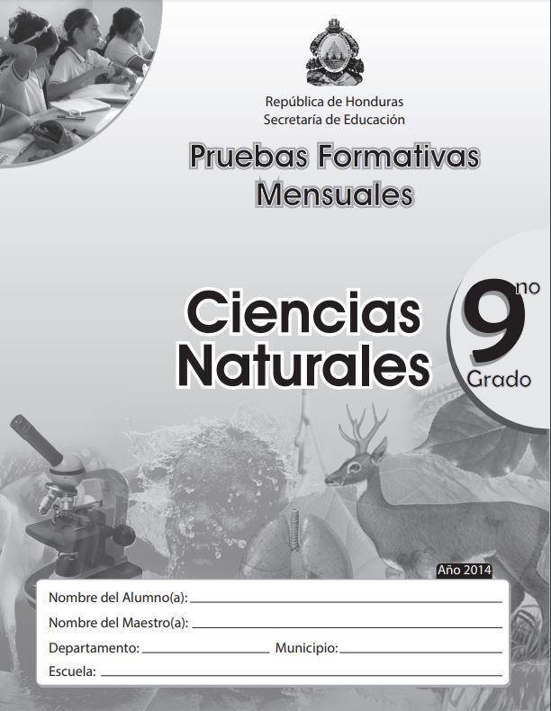 Prueba Formativa Ciencias Naturales Noveno Grado